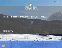 Tablet Screenshot of hotel-strasser.com